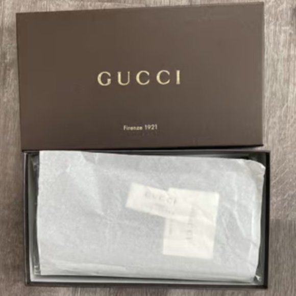 NIB GUCCI Micro GG Guccissima Zip-Around Unisex Wallet/Clutch - Picture 6 of 6